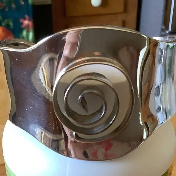 NWOT 𝅺sterling SILVER 925 GREEK DESIGN WIDE CUFF BRACELET NEW WITH TAG​​ - Picture 8 of 12